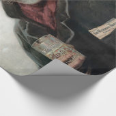 オールドスペインの・ウェスト・サロンのランチェロ・カウボーイ ラッピングペーパー (角)