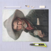 オールドスペインの・ウェスト・サロンのランチェロ・カウボーイ 薄葉紙 (クラフト)