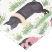 オールドスポットピグブランケット テーブルクロス (アングル)