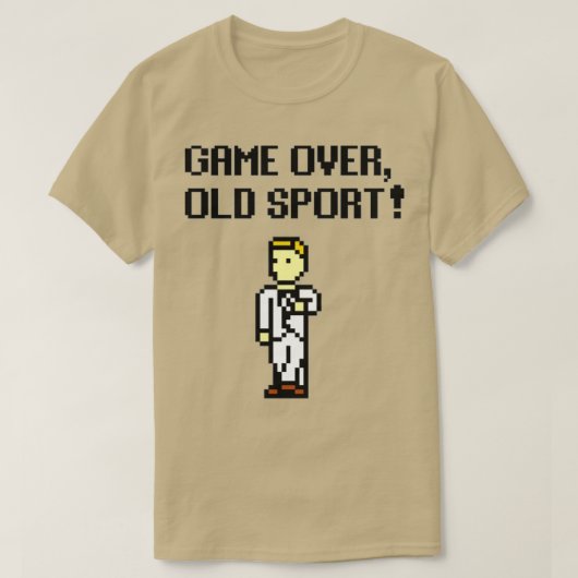 オールドスポーツの試合 Tシャツ (デザイン正面)