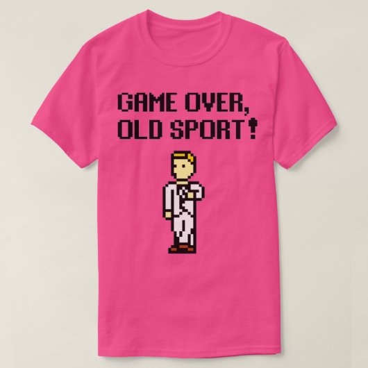 オールドスポーツの試合 Tシャツ (デザイン正面)