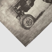 オールドセピア素朴ヴィンテージカントリーファームトラクター 薄葉紙 (詳細)