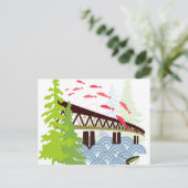 オールドセルウッドブリッジポートランドポストカード ポストカード (スタンド正面)