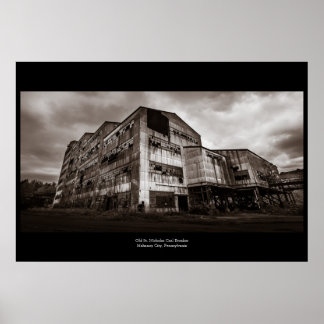 オールドセントニコラス石炭破砕器 ポスター