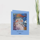 オールドセントニック・クリスマスノートカード シーズンカード (裏面)