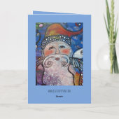 オールドセントニック・クリスマスノートカード シーズンカード (裏面)