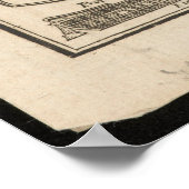 オールドセーリングシッププリントポスター ポスター (角)