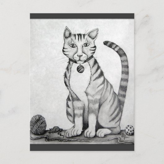 オールドタイガートムキャット ポストカード (正面)