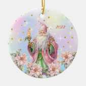 オールドタイビクトリアンムサンタクロースオーナメント セラミックオーナメント (正面)