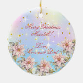 オールドタイビクトリアンムサンタクロースオーナメント セラミックオーナメント (裏面)