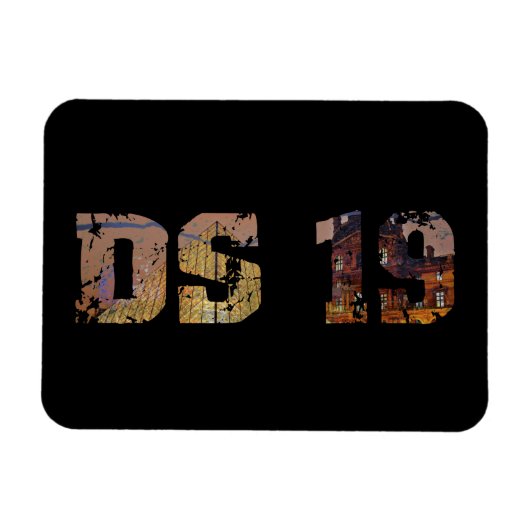 オールドタイマシトロエンDS 19ラデースシフランスのティ マグネット (横)