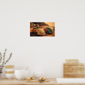 オールドタイマビートルビーチ ポスター (キッチン)