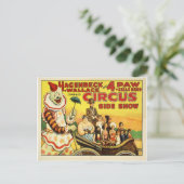 オールドタイムサーカス ポストカード (スタンド正面)