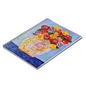 オールドタイムブーケノートブック ノートブック (左側)