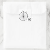 オールドタイムペニー農耕自転車 スクエアシール (バッグ)