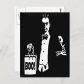 オールドタイムヴァンパイアのトリック・オア・トレーター ポストカード (正面/裏面)