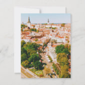 オールドタウンオブタリンエストニアシティアート 出欠カード (裏面)