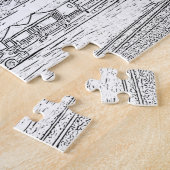 オールドタウンオーバーンファイアハウス ジグソーパズル (側面)