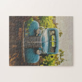 オールドタウンカントリーヴィンテージ自動車写真 ジグソーパズル (横)