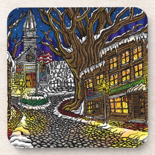 オールドタウンコースターセットの6 コースター (正面)