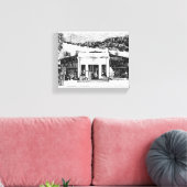 オールドタウンストア キャンバスプリント (インサイチュ (リビング))