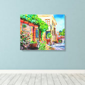 オールドタウンテンキュラCa. キャンバスプリント (インサイチュ (ウッドフロア))