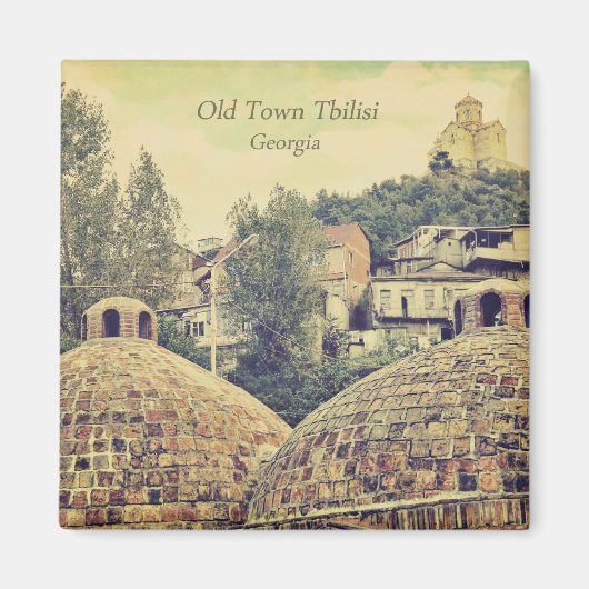 オールドタウントビリシ,ジョージア – 磁石 (正面)