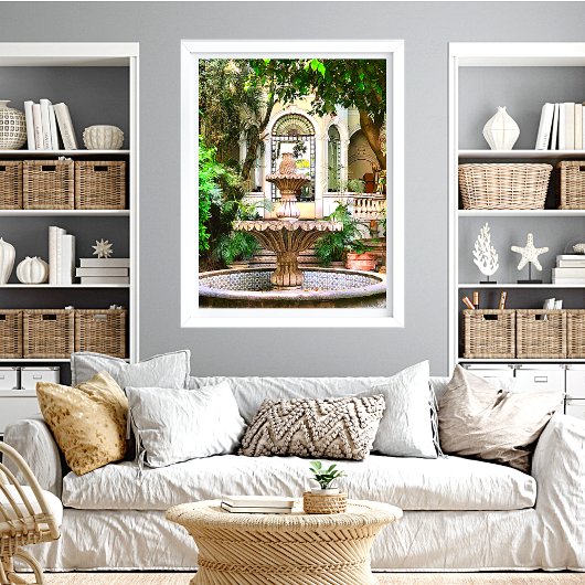 オールドタウンハシエンダメキシコアンティーク ポスター