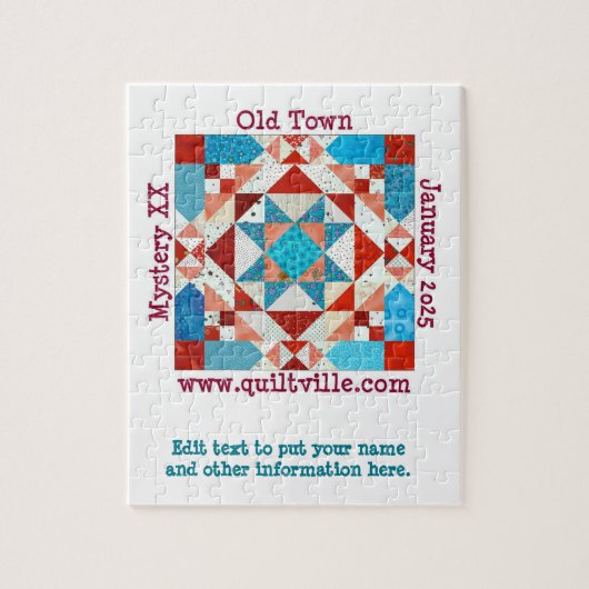 オールドタウンパズル ジグソーパズル (縦)