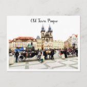 オールドタウンプラハホリデーポストカード シーズンポストカード (正面)