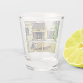 オールドタウンホイアンリバー ショットグラス (裏面)