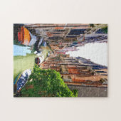 オールドタウンヴェネツィアカナル&ボーツヴェネツィアイタリア ジグソーパズル (横)