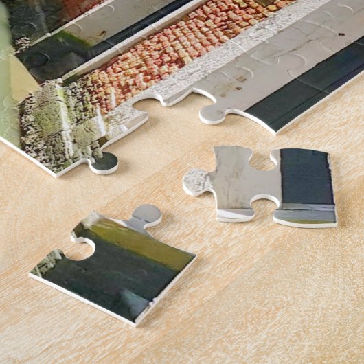 オールドタウンヴェネツィア運河イタリアロマンチックシーン ジグソーパズル (側面)