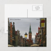 オールドタウン、グダンスク・ポーランド、写真O... ポストカード (正面/裏面)