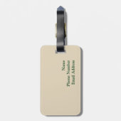 オールドタスカンヴィネヤードアンドヴィラ ラゲッジタグ (裏面縦)