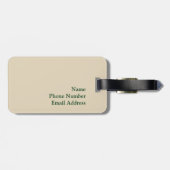 オールドタスカンヴィネヤードアンドヴィラ ラゲッジタグ (裏面横)