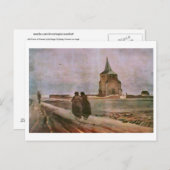 オールドタワーオブニュエネン、ヴァンゴッホファインアート ポストカード (正面/裏面)