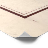 オールドチューリッヒ・スイスの地図（1921年） ポスター (角)