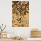 オールドツリーズプリント ポスター (キッチン)