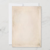 オールドツリー結婚式招待状 招待状 (裏面)