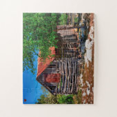 オールドテキサス州バーン ジグソーパズル (縦)