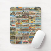 オールドテキサス州ポストカードマウスパッド マウスパッド (マウス)