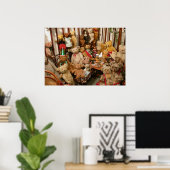 オールドテディベアズコレクション ポスター (ホームオフィス)