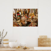 オールドテディベアズコレクション ポスター (キッチン)