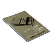 オールドテープレコーダー70th誕生日パーティーゲストブック ノートブック (右側)