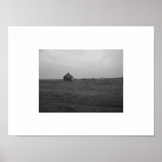 オールドデクリピットバーン – 写真プリント ポスター (正面)