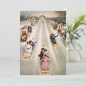 オールドトファッションドボガン走ヴィンテージクリスマス シーズンカード (スタンド正面)