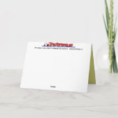 オールドトラクタークリスマスカード:クリスマスシーズン シーズンカード (裏面)