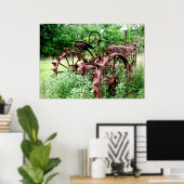 オールドトラクター ポスター (ホームオフィス)