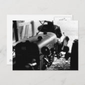 オールドトラクター ポストカード (正面/裏面)